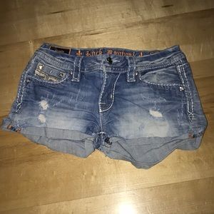 Rock Revival Jean Shorts
